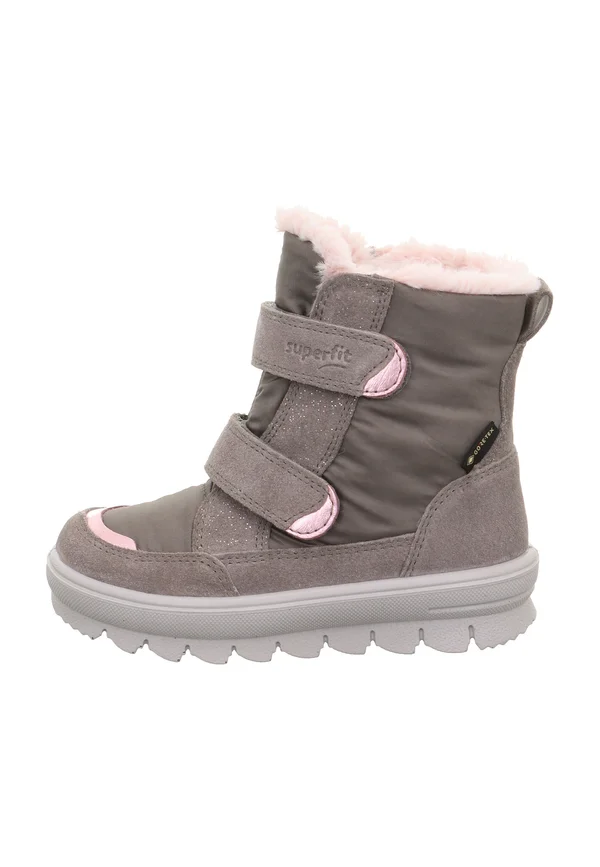 FLAVIA - Snowboot/Winterstiefel - grau rosa