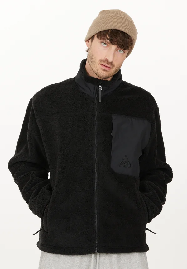 Fleecejacke - black