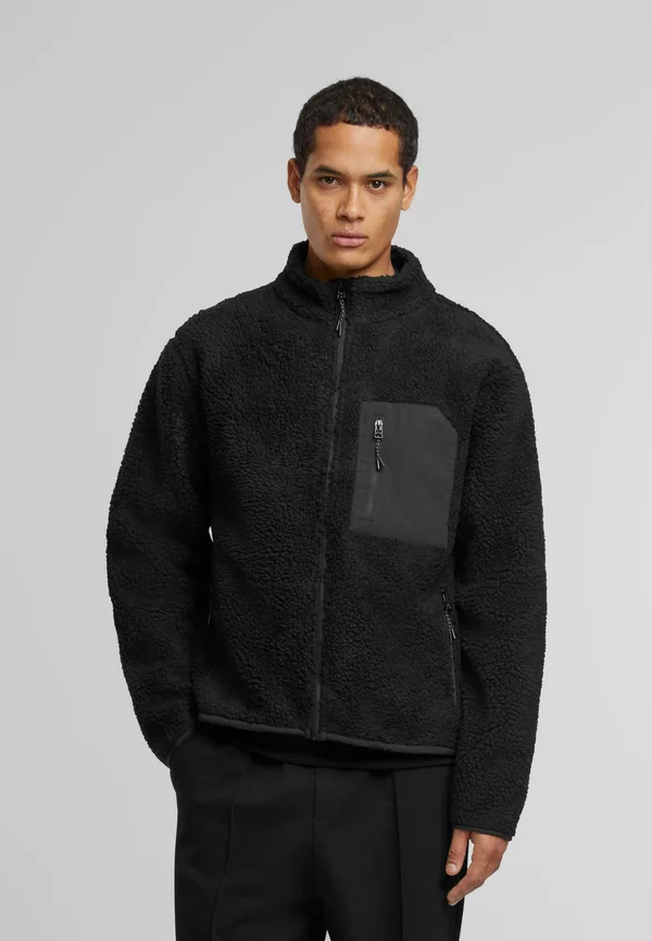 Fleecejacke - black
