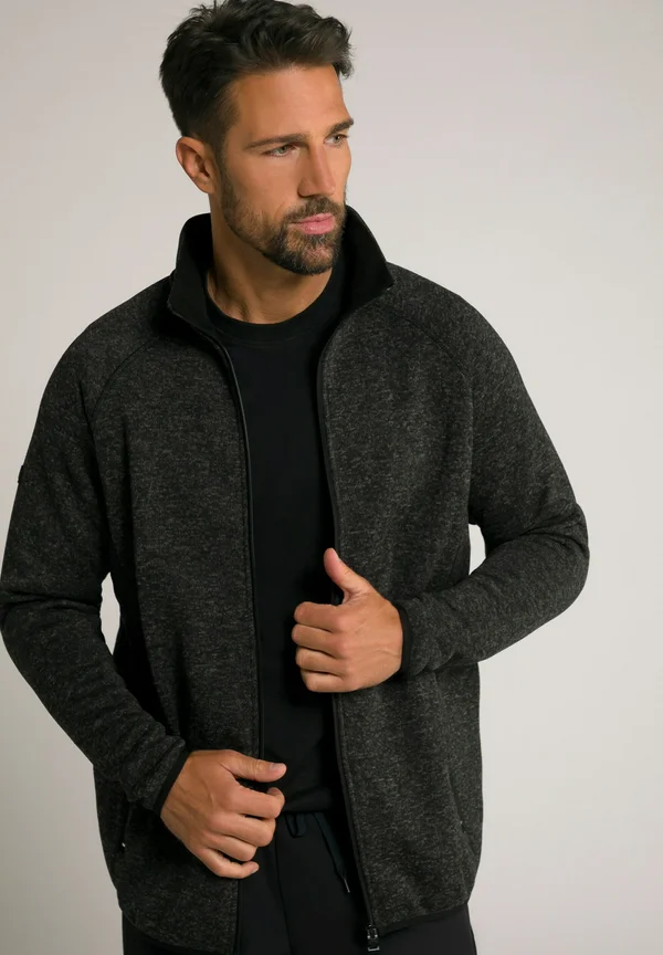 Fleecejacke - black