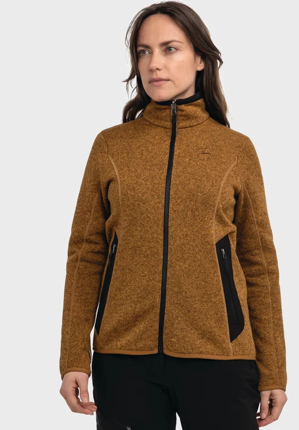 Fleecejacke - braun
