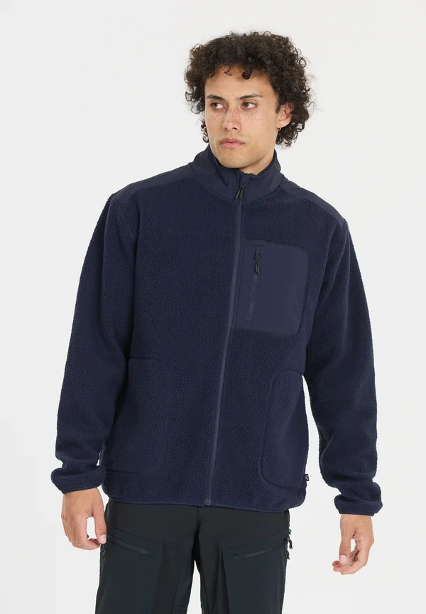 Fleecejacke - navy blazer