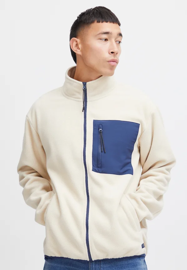 Fleecejacke - oyster gray