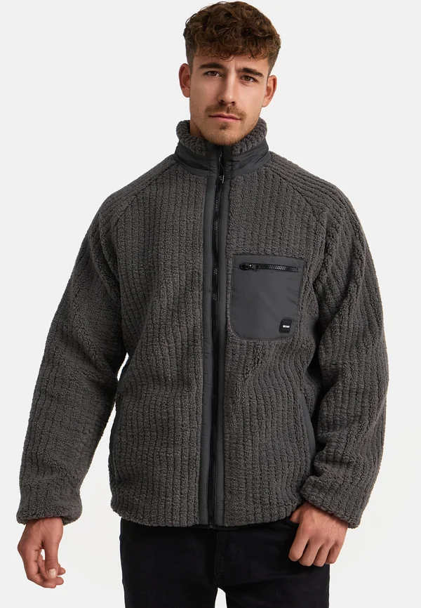 Fleecejacke - pewter