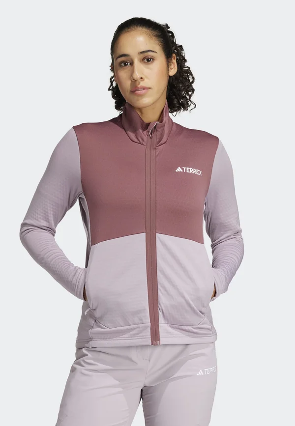 Fleecejacke - preloved figquiet crimson