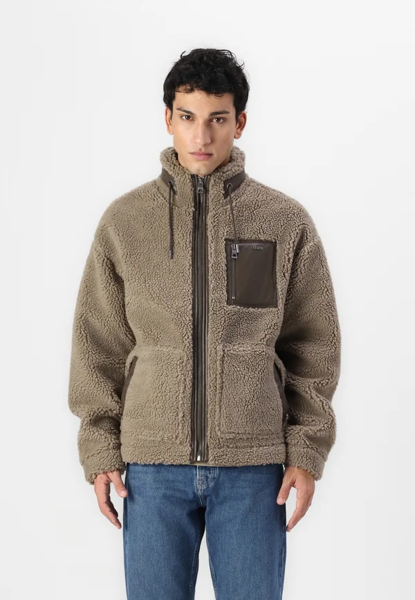 Fleecejacke - traditional khaki
