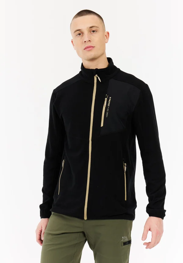 Fleecejacke - true black