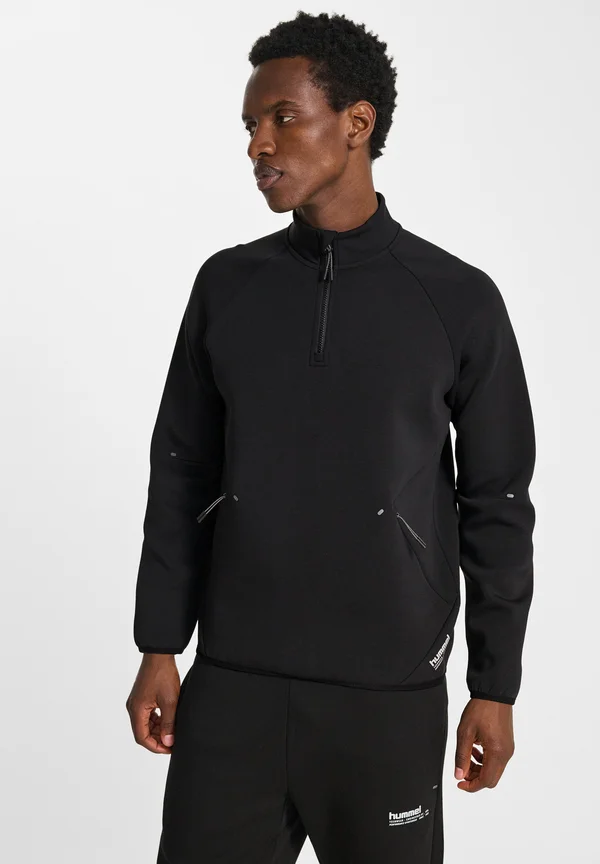 Fleecepullover - black