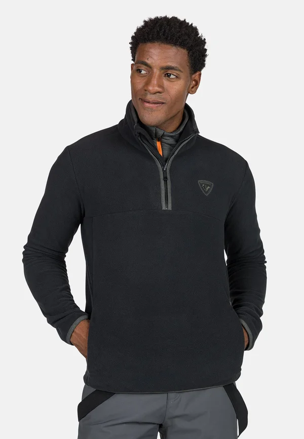 Fleecepullover - black