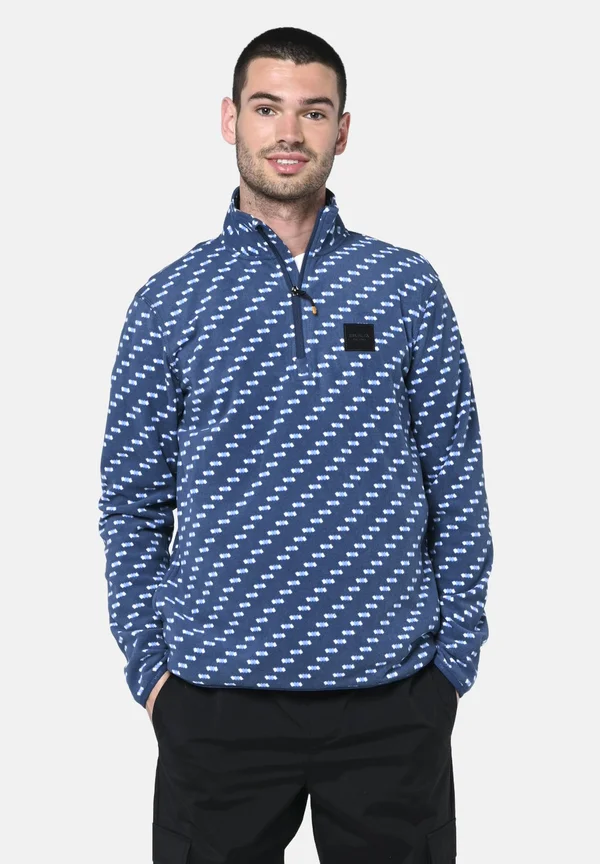 Fleecepullover - denim