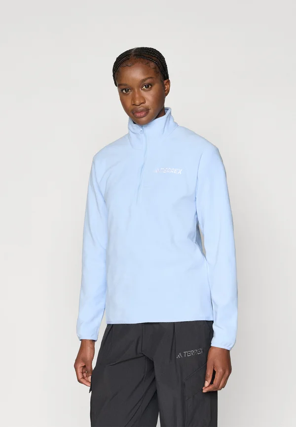 Fleecepullover - glow blue