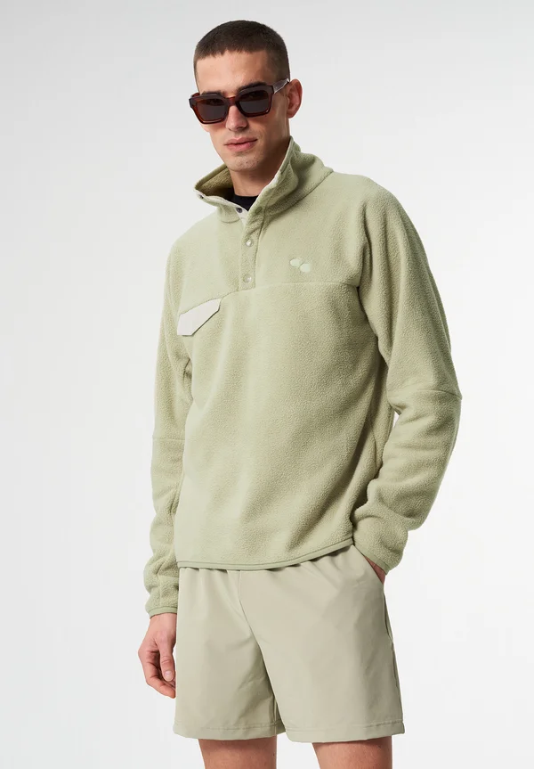 Fleecepullover - reed olive