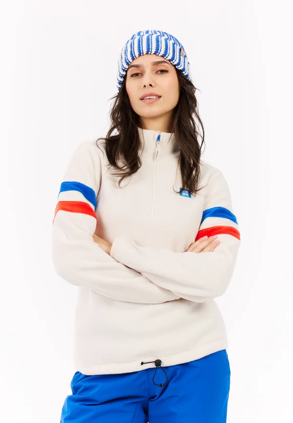Fleecepullover - vibrant blue