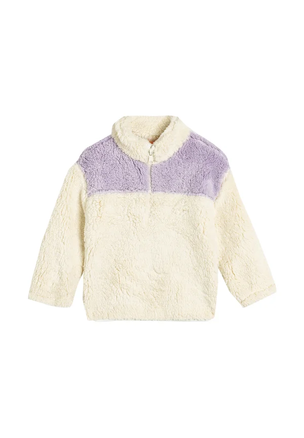 Fleecepullover - white