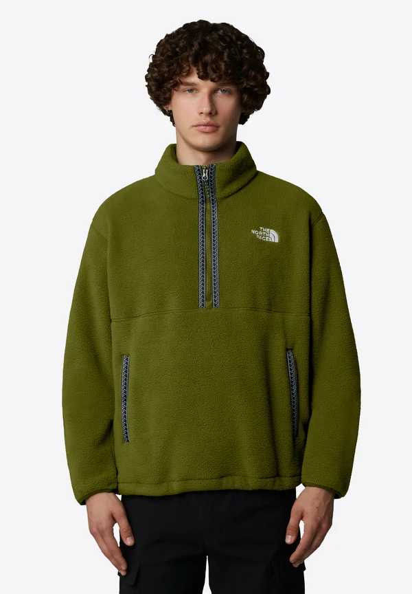 FLEESKI ZIP - Fleecepullover - woodland green