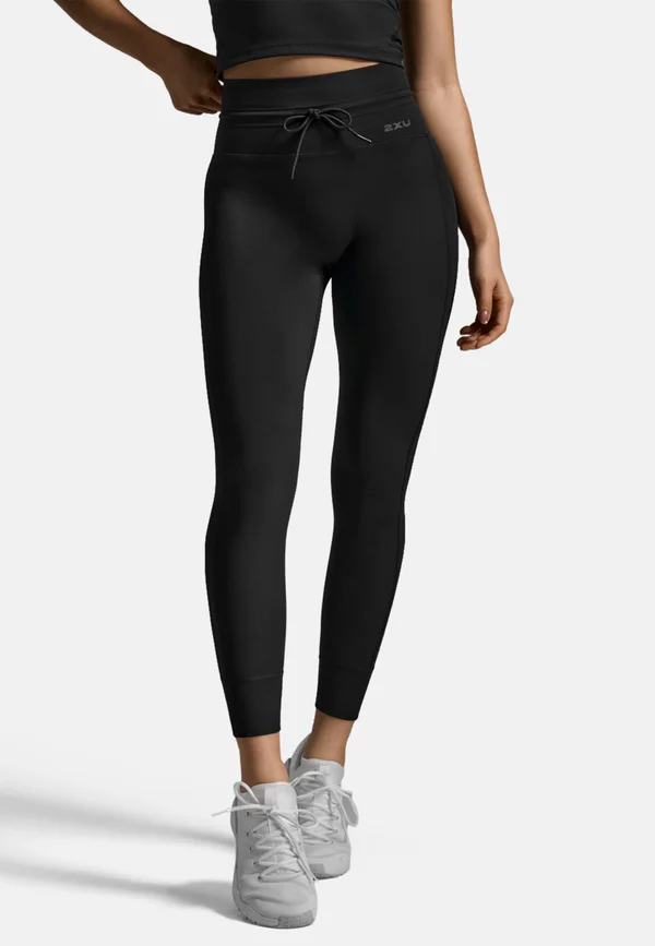 FLEX DRAWCORD - Tights - black black