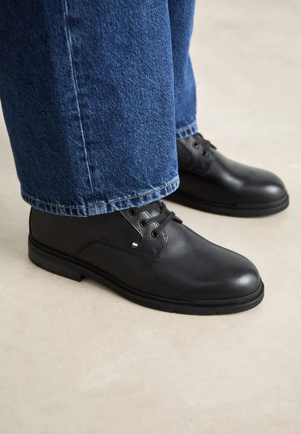 FLEX WARM CHECK - Schnürstiefelette - black