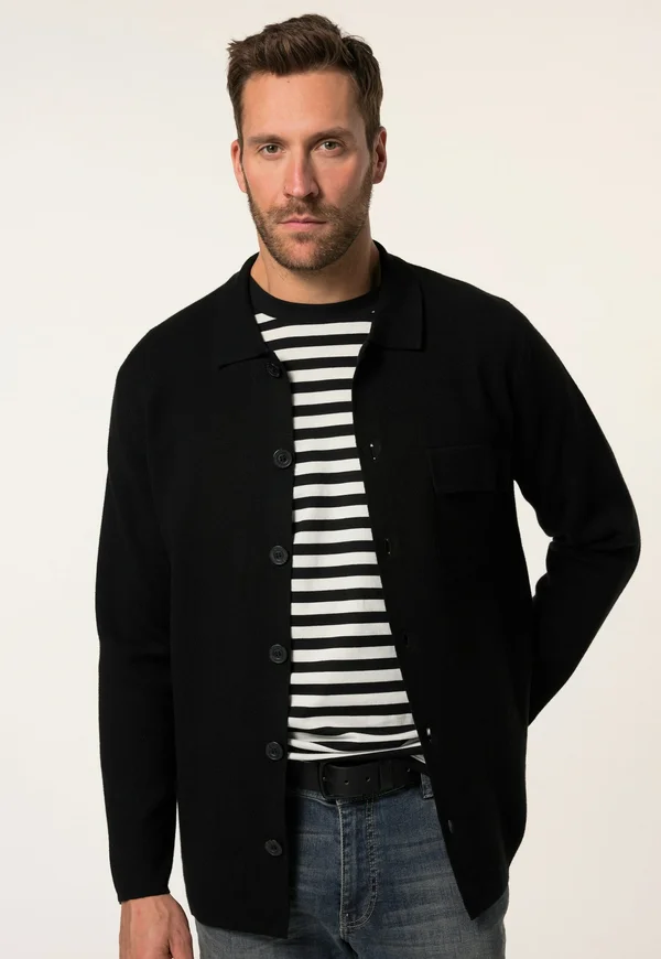 FLEXNAMIC COLLAR BREAST POCKET - Leichte Jacke - black