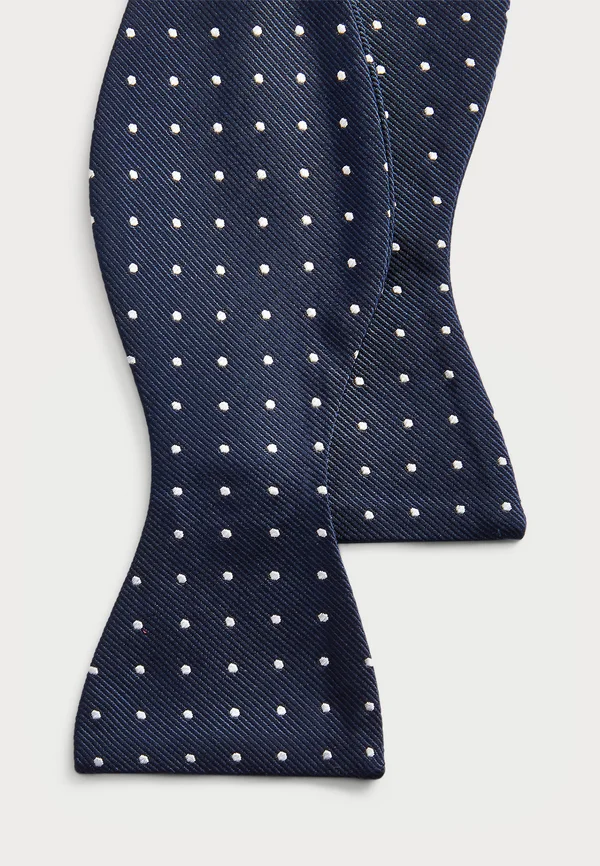 Fliege - navy/white