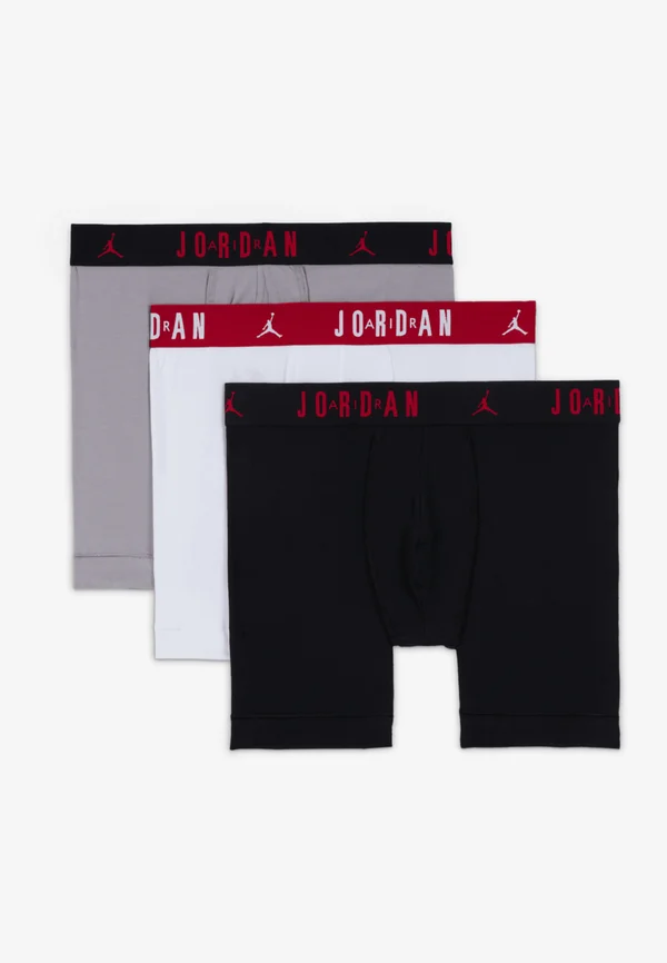 FLIGHT CORE 3 PACK - Panties - black/white