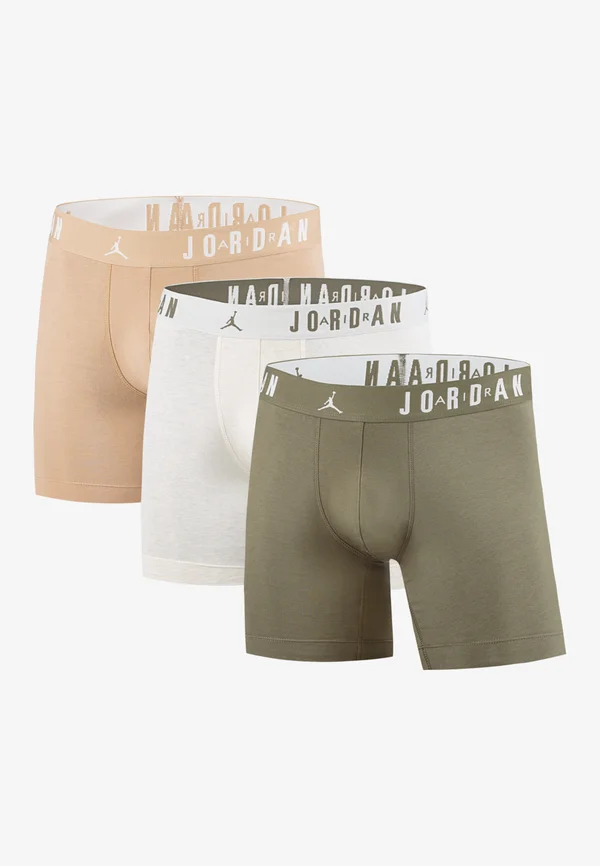 FLIGHT CORE 3 PACK - Panties - medium olive