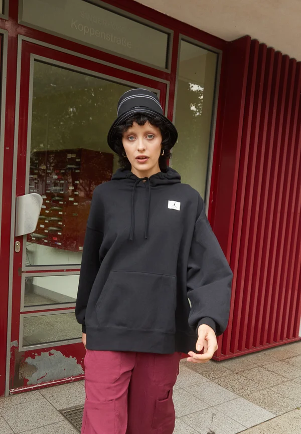 FLIGHT FLC - Kapuzenpullover - black