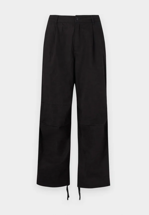 FLIGHT PANTS UNISEX - Stoffhose - black