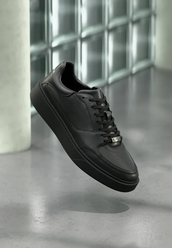 FLINT II APRON LACE - Sneaker low - black