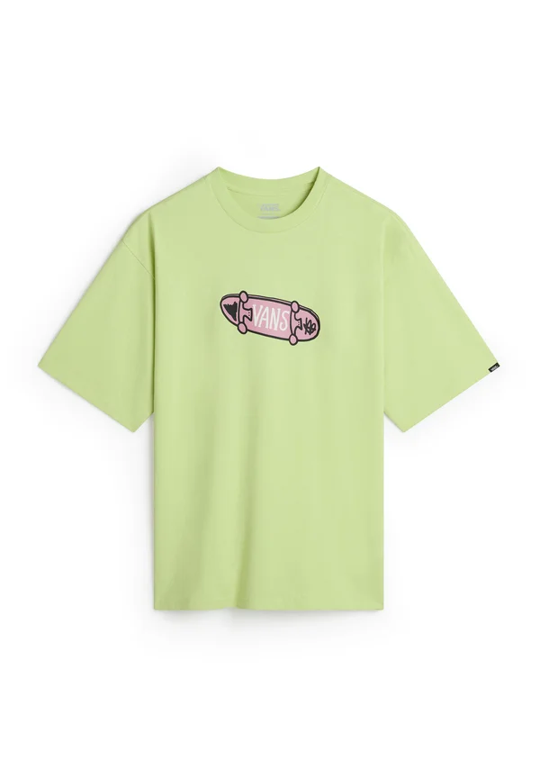 FLIPSIDE LOOSE - T-Shirt print - lime sherbet