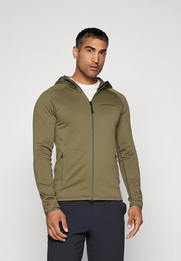 FLO CHILL LIGHT ZIP HOODY - Sweatjacke - pine needle