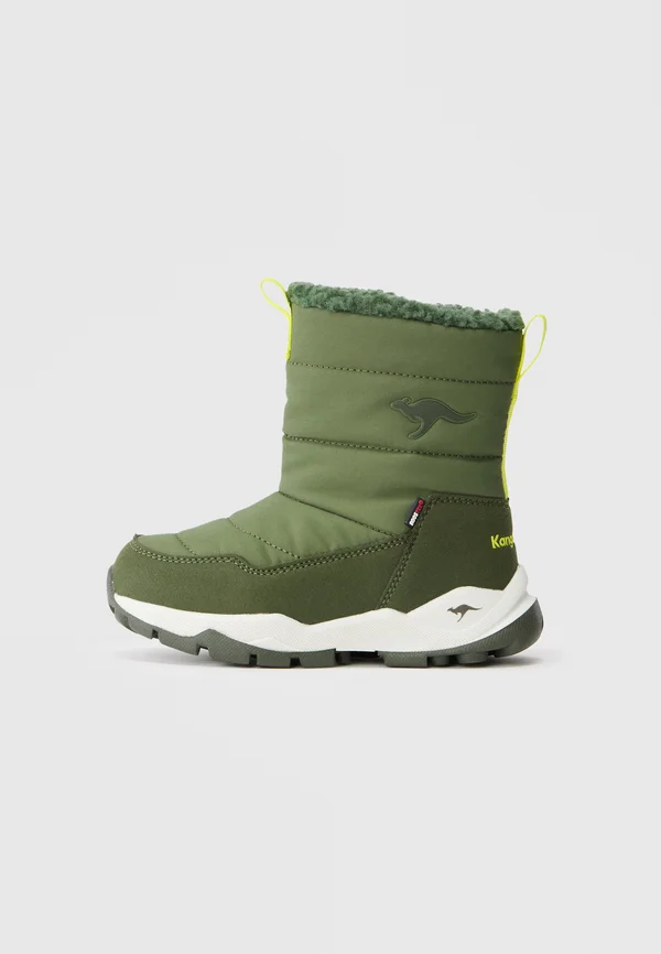 FLOKI RTX - Snowboot/Winterstiefel - olive/limetta