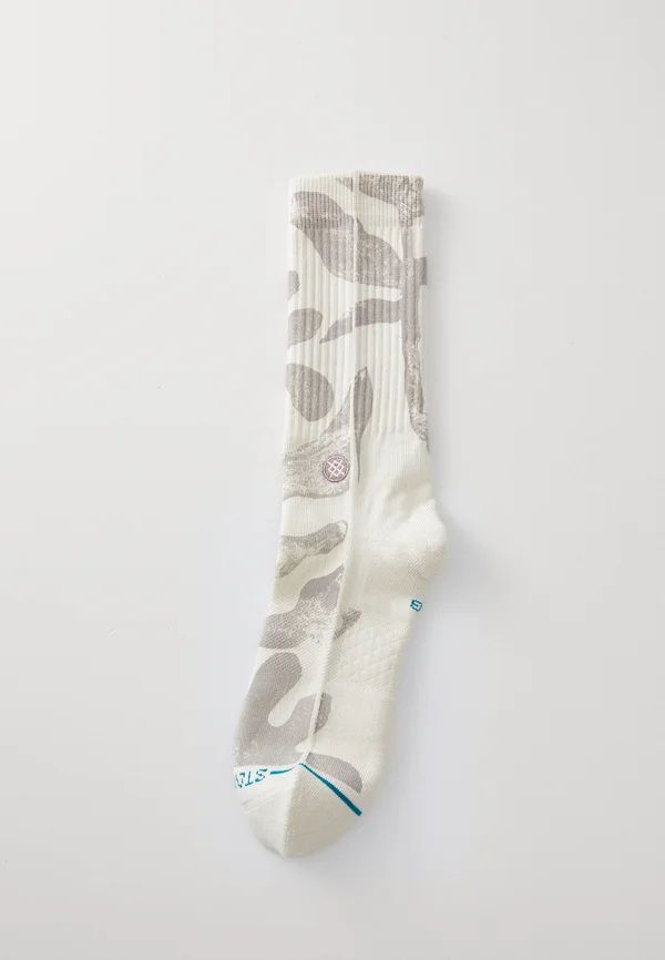 FLORA CRUZ CREW UNISEX - Socken - white/black/yellow