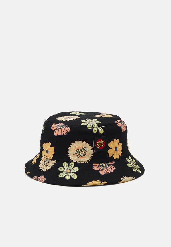 FLORAL MIX UP BUCKET HAT UNISEX - Hut - black
