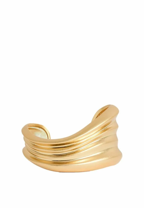 FLORENCE FLUID SCULPTED CUFF - Armband - gold-coloured tone