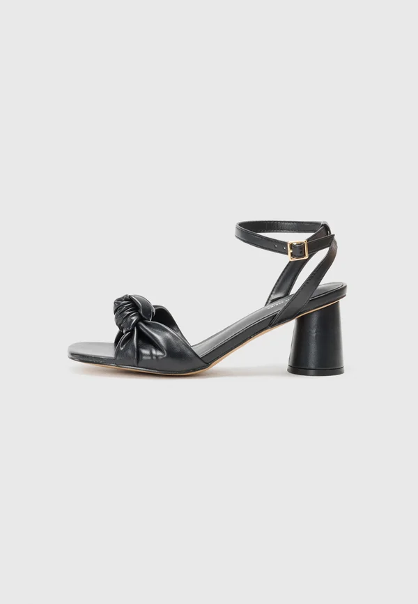 FLORRENCE - Schaftsandale - black