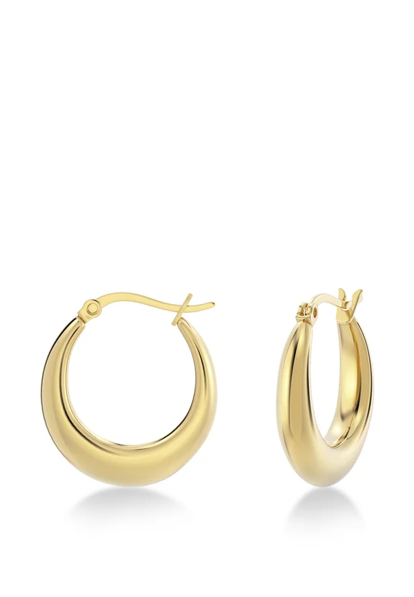 FLOW HOOPS - Ohrringe - gold-coloured