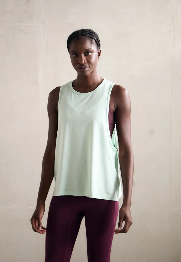 FLOW TANK - Top - misty green