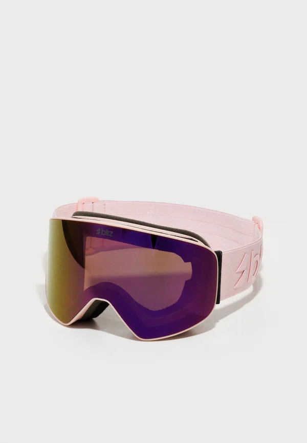 FLOW UNISEX - Skibrille - matte pink/brown pink