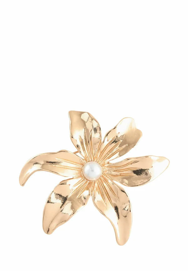 FLOWER - Brosche - gold tone