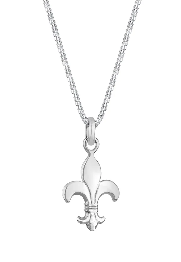 FLOWER - Halskette - silberfarben