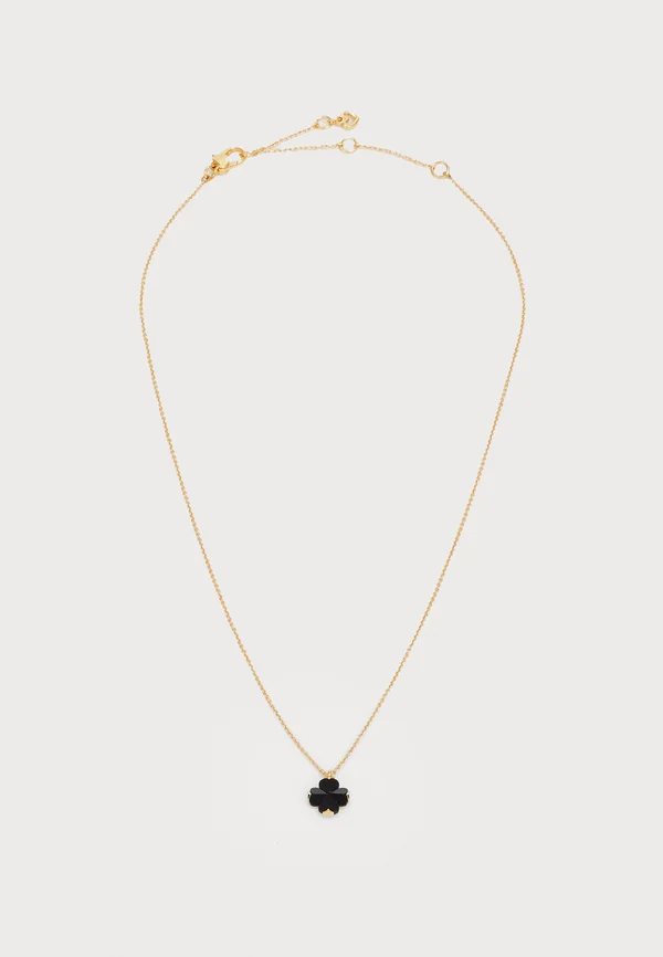 FLOWER MINI PENDANT - Halskette - black