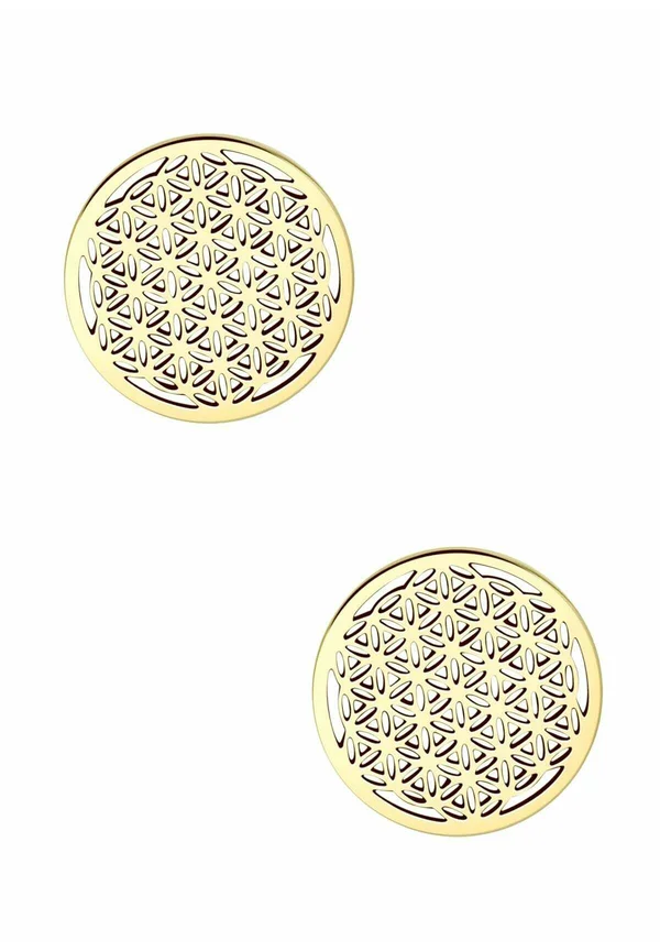 FLOWER OF LIFE - Ohrringe - goldfarben