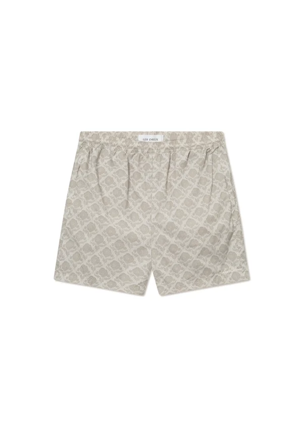 FLOWER TILE TRACK - Shorts - light sand/dark sand