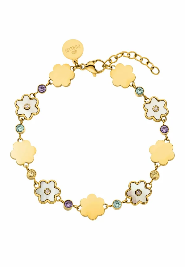 FLOWERING - Armband - goldfarben