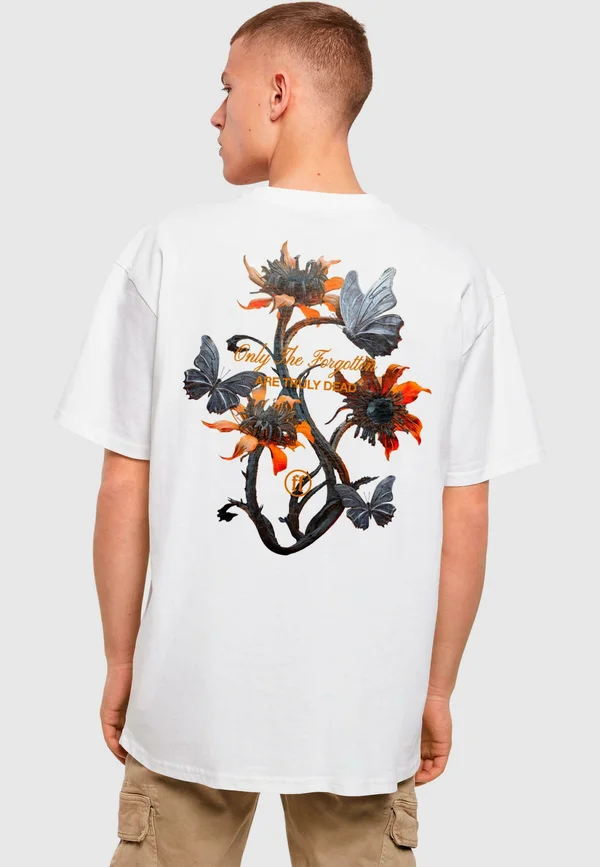 FLOWERS - T-Shirt print - white