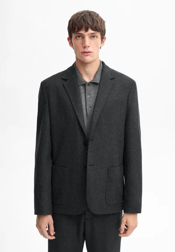 FLOWING - Sakko - dark grey