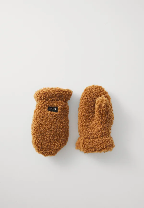 FLUFF MITTEN UNISEX - Fäustling - chestnut