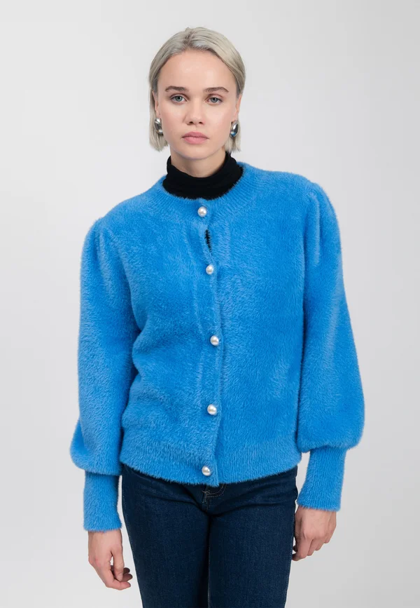 FLUFFY - Strickjacke - capri