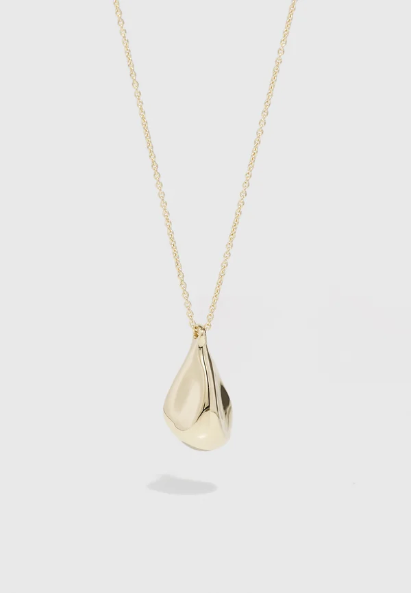 FLUID PEBBLE NECKLACE - Halskette - yellow gold-coloured