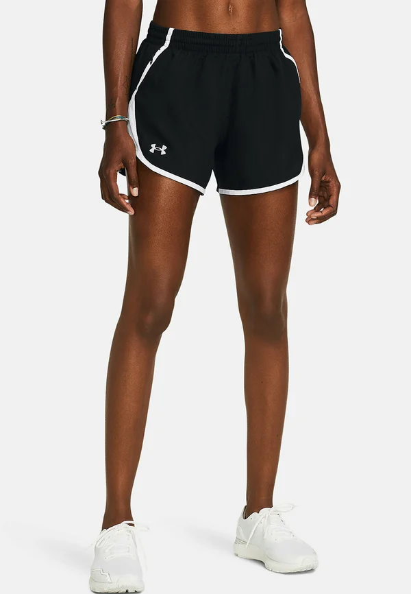 FLY-BY - Kurze Sporthose - black